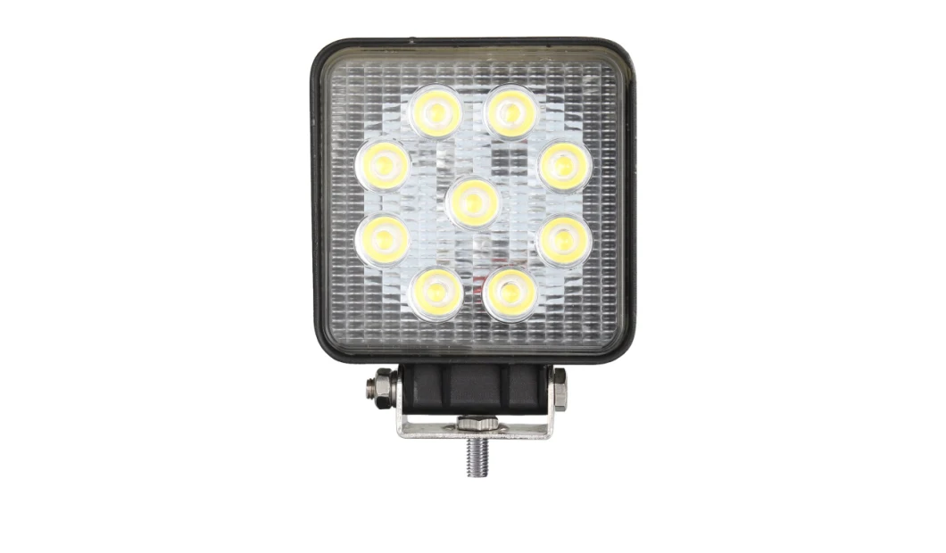 Hot Sale Epistar 4inch 27W Square Spot/Flood LED Work Light for Offroad Forklift Marine Mining