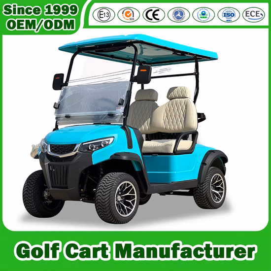 저렴한 미니 4륜 4인승 6인승 관광 카트 클럽 전기 골프 카트 판매