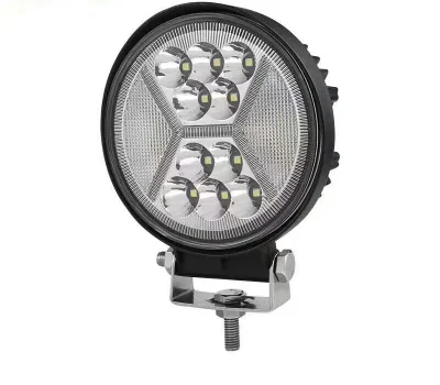 ATV 트랙터 Epistar 3030 Luz CREE 트럭 SUV 보트 오프로드 콤보 빔 4.3 인치 LED 안개등 12V 24V 45W LED 작업 조명 Faro LED 자동차 LED